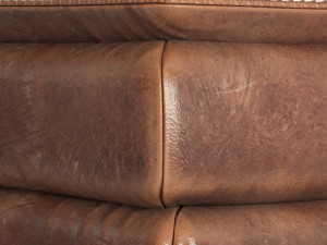 old leather ottoman 3D मॉडल