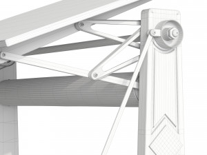 drafting table Modelo 3D