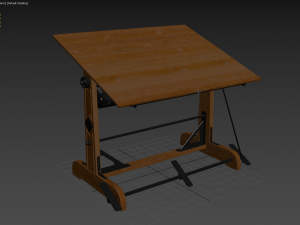 drafting table Modelo 3D
