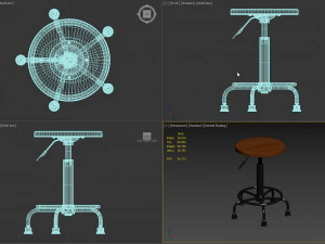 drafting chair 3D Model