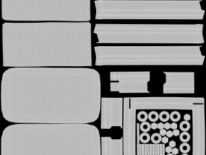 drafting stool 3D Model