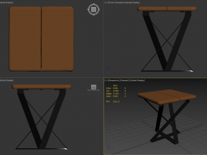 drafting stool 3D Модель