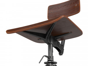 rustic drafting chair 3Dモデル