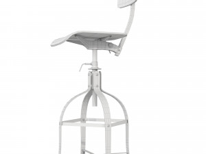 rustic drafting chair 3Dモデル