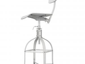 rustic drafting chair 3Dモデル