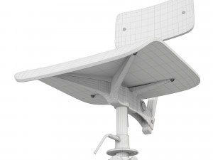 rustic drafting chair 3Dモデル