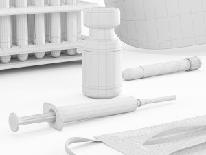 covid-19 medical collection 3D 模型