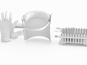 covid-19 medical collection 3D 模型