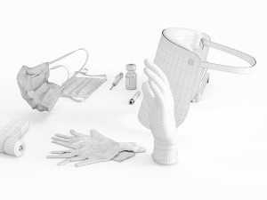 covid-19 medical collection 3D 模型