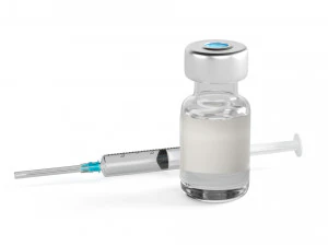 vaccine with syringe 3D Model