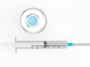 vaccine with syringe 3D Model