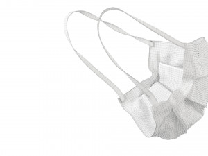 protective medical mask Modèle 3D
