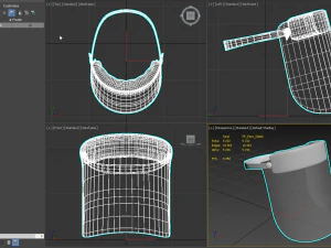 protective face shield 3D Model