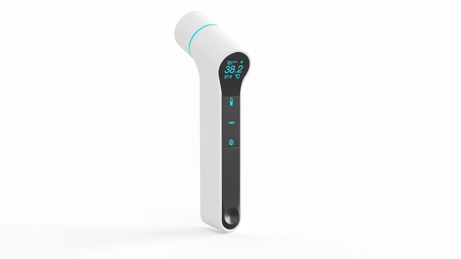 infrared medical thermometer 3D Model .c4d .max .obj .3ds .fbx .stl .blend