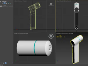 infrared medical thermometer 3D Model