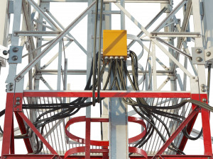 radio mast - antenna communication tower 3D Model