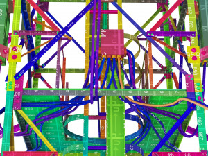 radio mast - antenna communication tower 3D Model