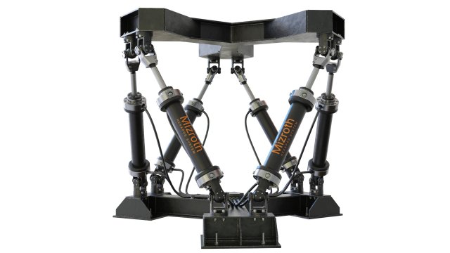hexapod platform 3D 모델 .c4d .max .obj .3ds .fbx .stl .blend 