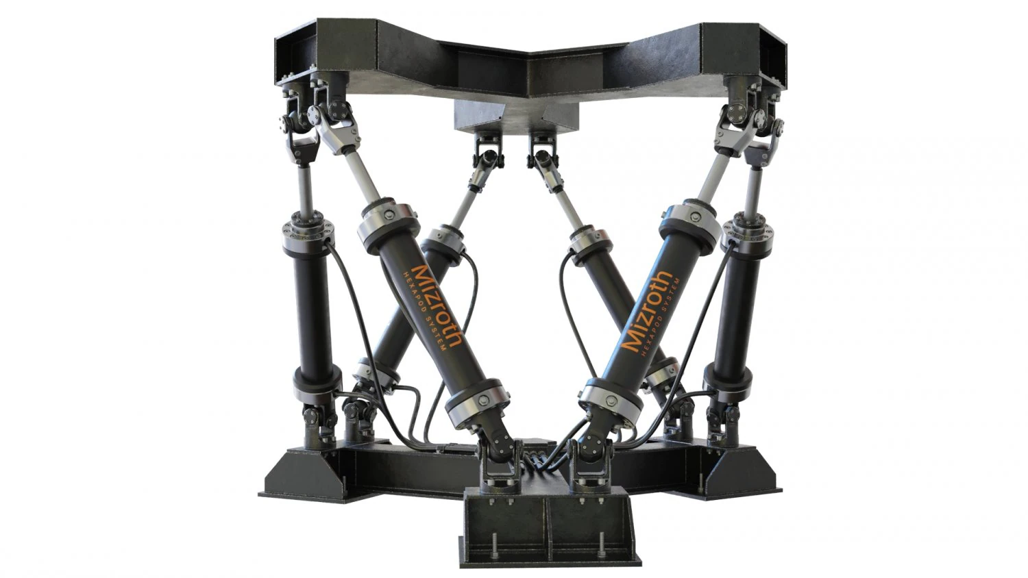 hexapod platform 3D Model .c4d .max .obj .3ds .fbx .stl .blend 