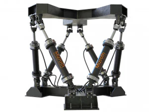 plataforma hex&aacute;poda Modelo 3D