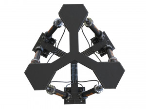 hexapod platform 3D 모델