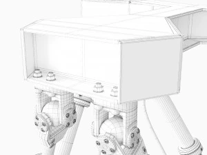 hexapod platform 3D Model