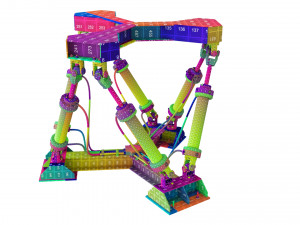 hexapod platform 3D 모델