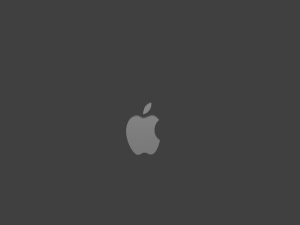 apple logo 3D 모델