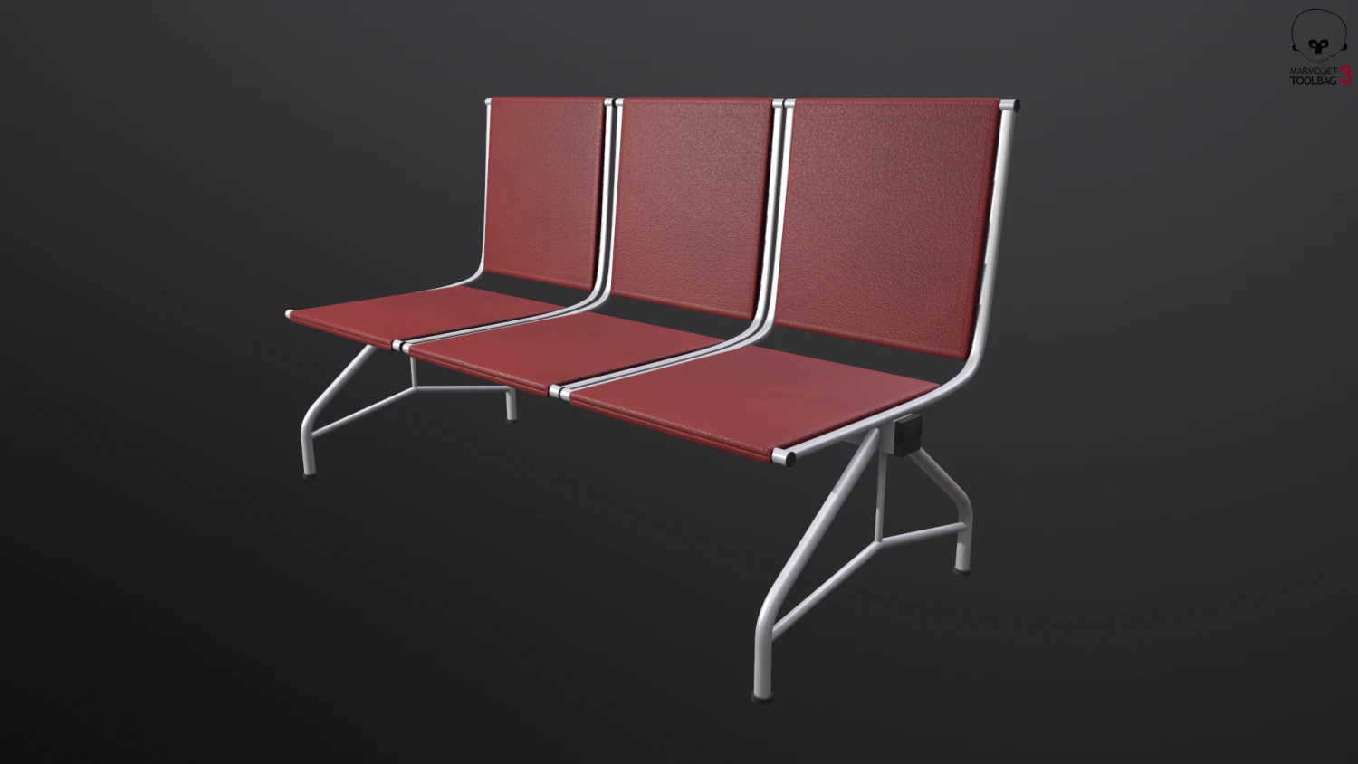 bench 3D Model .c4d .max .obj .3ds .fbx .stl .blend 