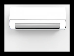 ar condicionado ac out lock modelo de ac em forma e estrutura Modelo 3D