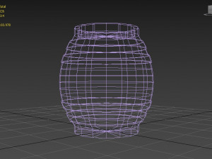 old barrel Model 3D