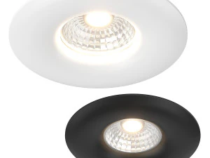 01001x holofote levigo lightstar 1pl embutido Modelo 3D