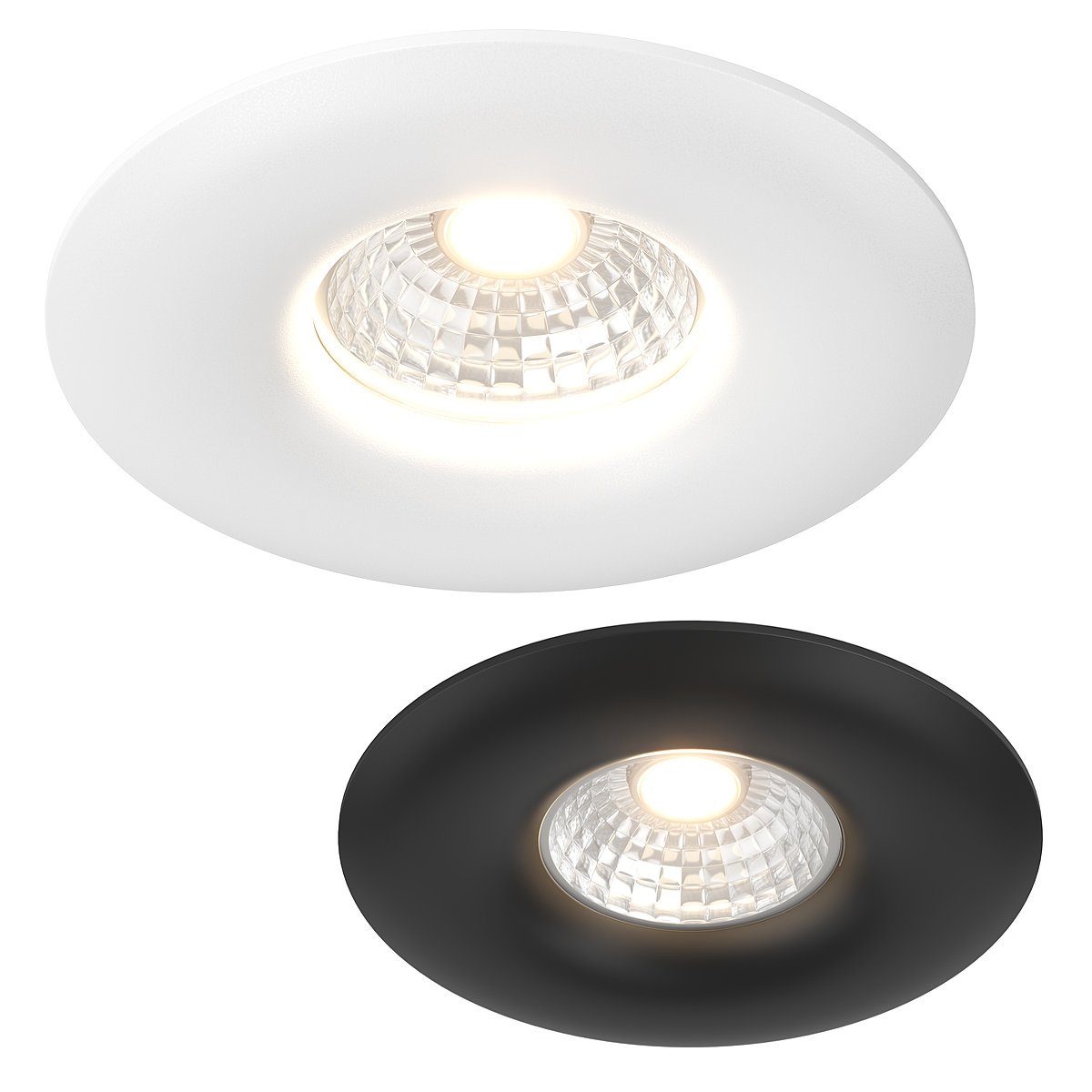 01001x Levigo Lightstar 1pl Spotlight Recessed 3d Model In Ceiling