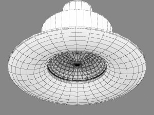 01001x levigo lightstar 1pl spotlight recessed 3D Модель