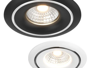 01001x levigo lightstar 2pl spotlight recessed 3D Model