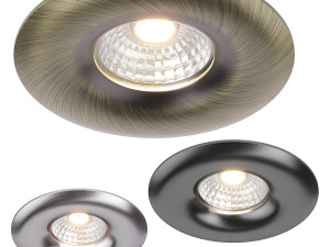01001x levigo lightstar met spotlight recessed 3D Model