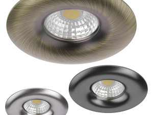 01001x levigo lightstar met spotlight recessed 3D 模型
