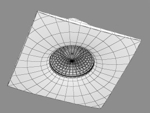 01003x levigo lightstar 1pl spotlight recessed Model 3D