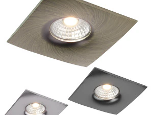 01003x 레비고 라이트스타 메트 스포트라이트 매립형 3D 모델