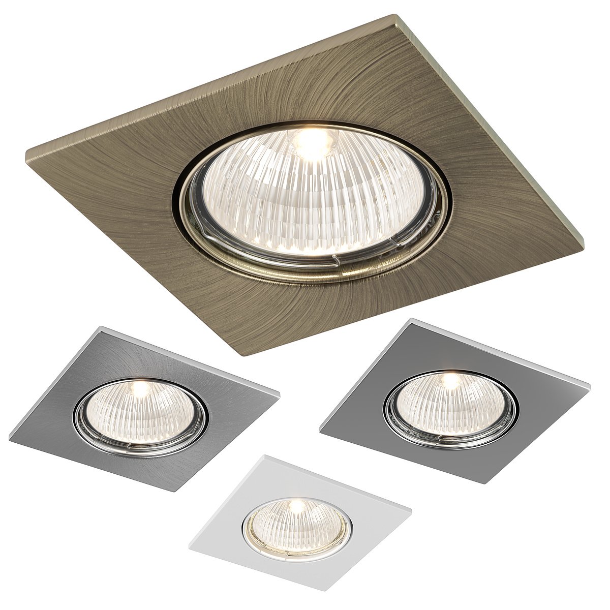 01194x Lega 16 Lightstar Recessed Spotlight 3d Model In Ceiling