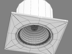 01194x lega 16 lightstar recessed spotlight 3D Модель