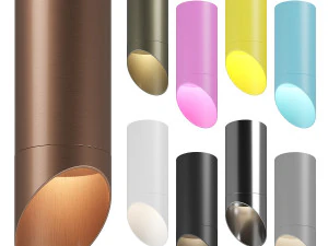 20143x l&acirc;mpada de teto rullo lightstar com bico Modelo 3D