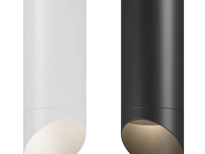 20148x rullo lightstar plafondlamp met mondstuk 3D Model