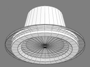 212010 acri lightstar recessed spotlight 3Dモデル
