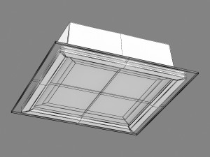 212021 acri lightstar recessed spotlight 3D 模型