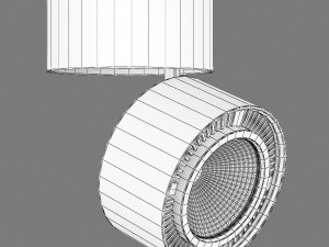 21383x forte muro lightstar consignment ceiling lamp Model 3D
