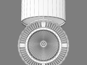 21383x forte muro lightstar consignment ceiling lamp Model 3D