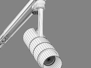 21523x fuoco lightstar led lamp for 1-phase track Modèle 3D