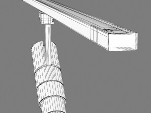 21523x fuoco lightstar led lamp for 1-phase track Modèle 3D