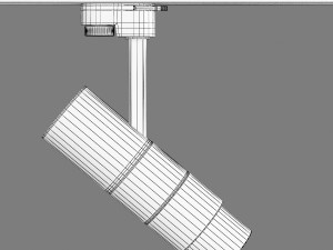 21523x fuoco lightstar led lamp for 1-phase track Modèle 3D